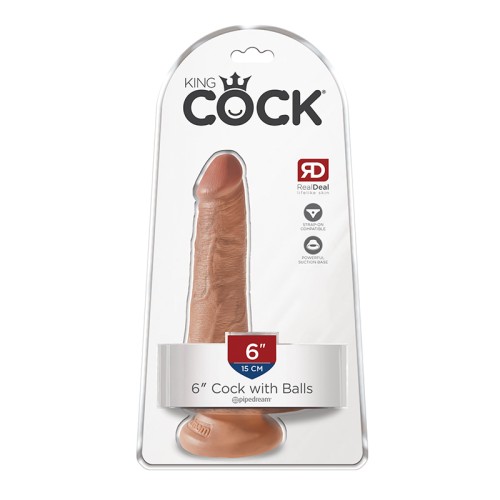 King Cock Realistic Dildo - Authentic Pleasure