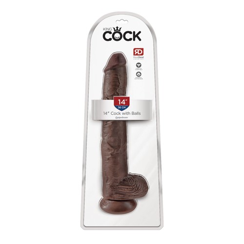 Pipedream King Cock 14 Dildo with Suction Cup