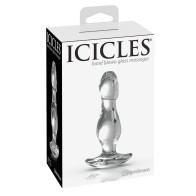 Pipedream Icicles No. 72 Glass Anal Plug for Sensual Play