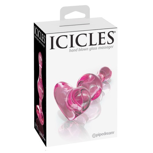 Masajeador de Cristal Icicles No. 75 para Placeres Románticos