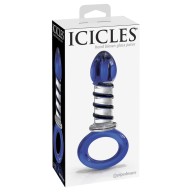 Pipedream Icicles No. 81 Glass Dildo with Handle