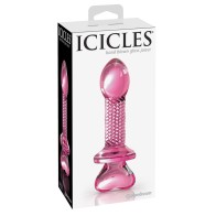 Pipedream Icicles No. 82 Pink Glass Dildo