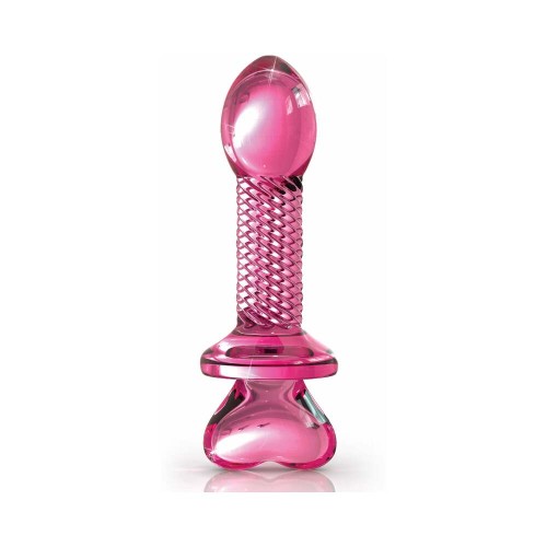 Pipedream Icicles No. 82 Pink Glass Dildo