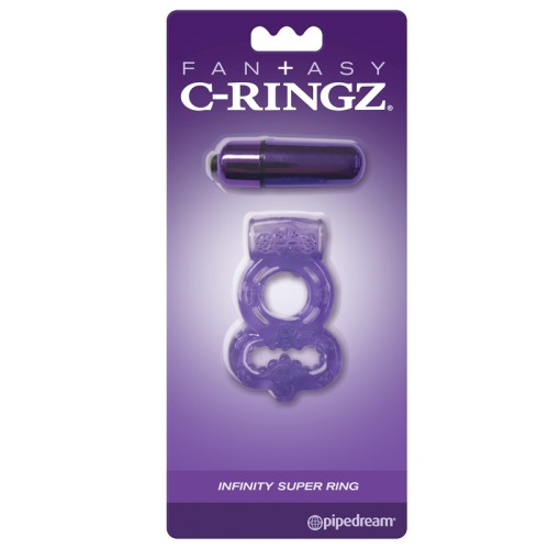 Pipedream Fantasy C-Ringz Infinity Super Ring Purple - Buy Now