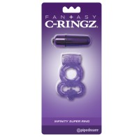 C-Ringz Infinity Super Ring Púrpura de Pipedream Fantasy - Compra Ahora