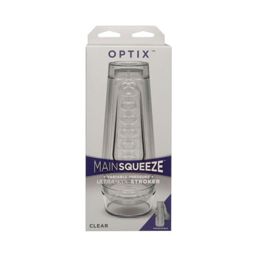 Main Squeeze Optix Clear for Thrilling Solo Sessions