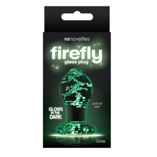 Plug de Vidrio Firefly Pequeño Transparente