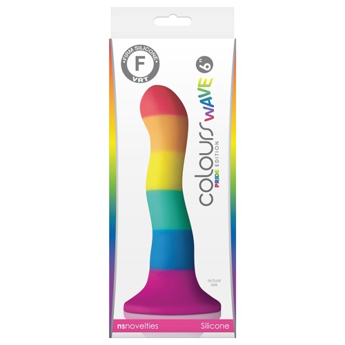 Colours Pride Edition Wave Dildo 6 in