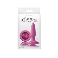 Plug Anal Mini Glams con Gema Rosa