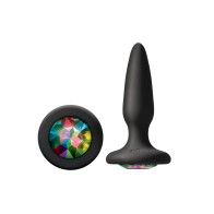 Glams Mini Anal Plug Rainbow Gem - Sparkling Pleasure