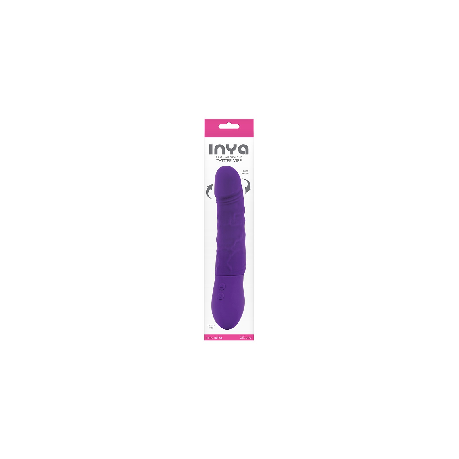 INYA Twister Silicone Rechargeable Vibrator