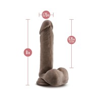 Dildo de Doble Densidad Au Naturel de 8 Pulgadas