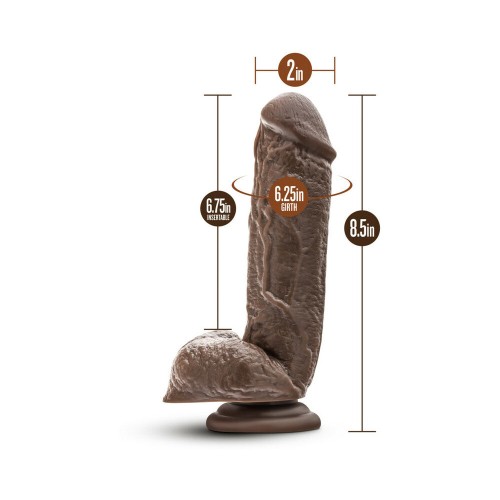 Dildo Realista 8.5 in. Mr. D con Base de Succión