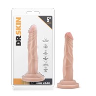 Dr. Skin Mini Realistic Dildo 5 in. Beige