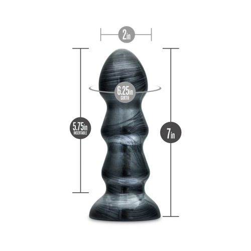 Jet Black Jack Anal Plug 7 in - Pleasure & Comfort