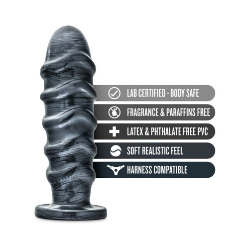 Jet Annihilator 11 inch Anal Plug - Carbon Black