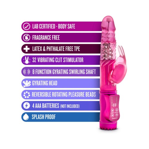 Sexy Things Romping Rabbit Dual Stimulation Vibrator Fuchsia