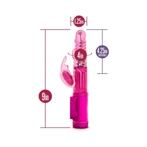 Sexy Things Vibrador Romping Rabbit de Doble Estimulación Fucsia