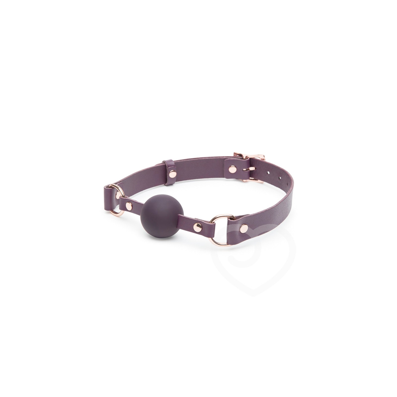 Fifty Shades Freed Leather Ball Gag for BDSM Play