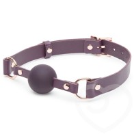 Fifty Shades Freed Leather Ball Gag for BDSM Play