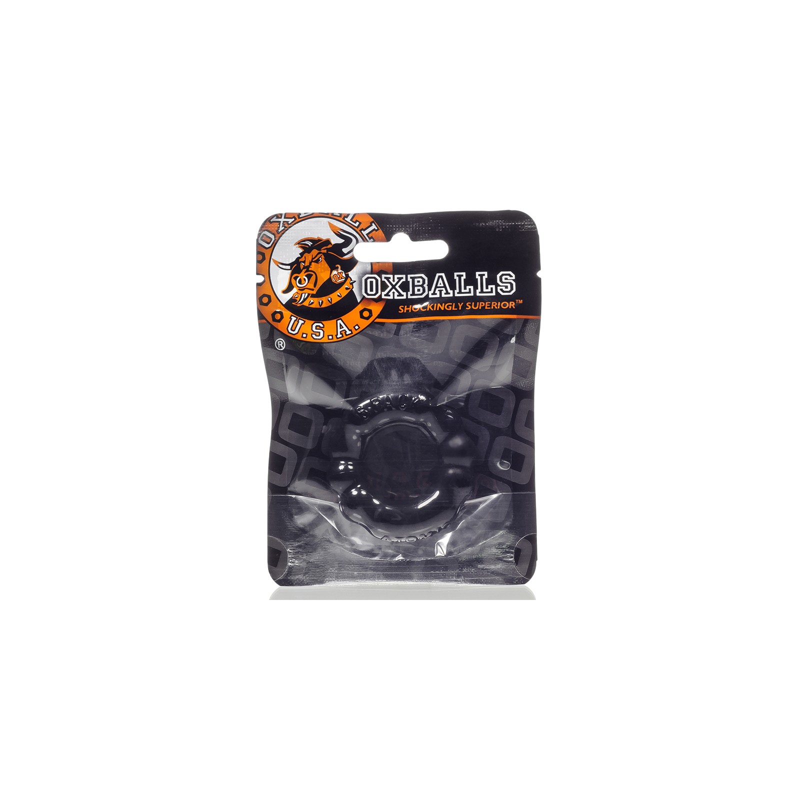 OxBalls 6-Pack Cockring Black