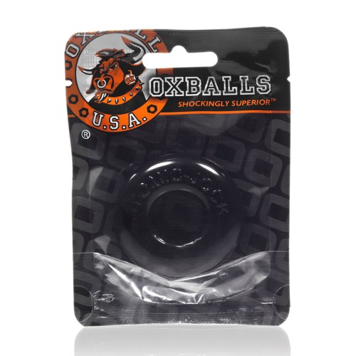 OxBalls Do-Nut Large Black Cockring for Enhanced Pleasure