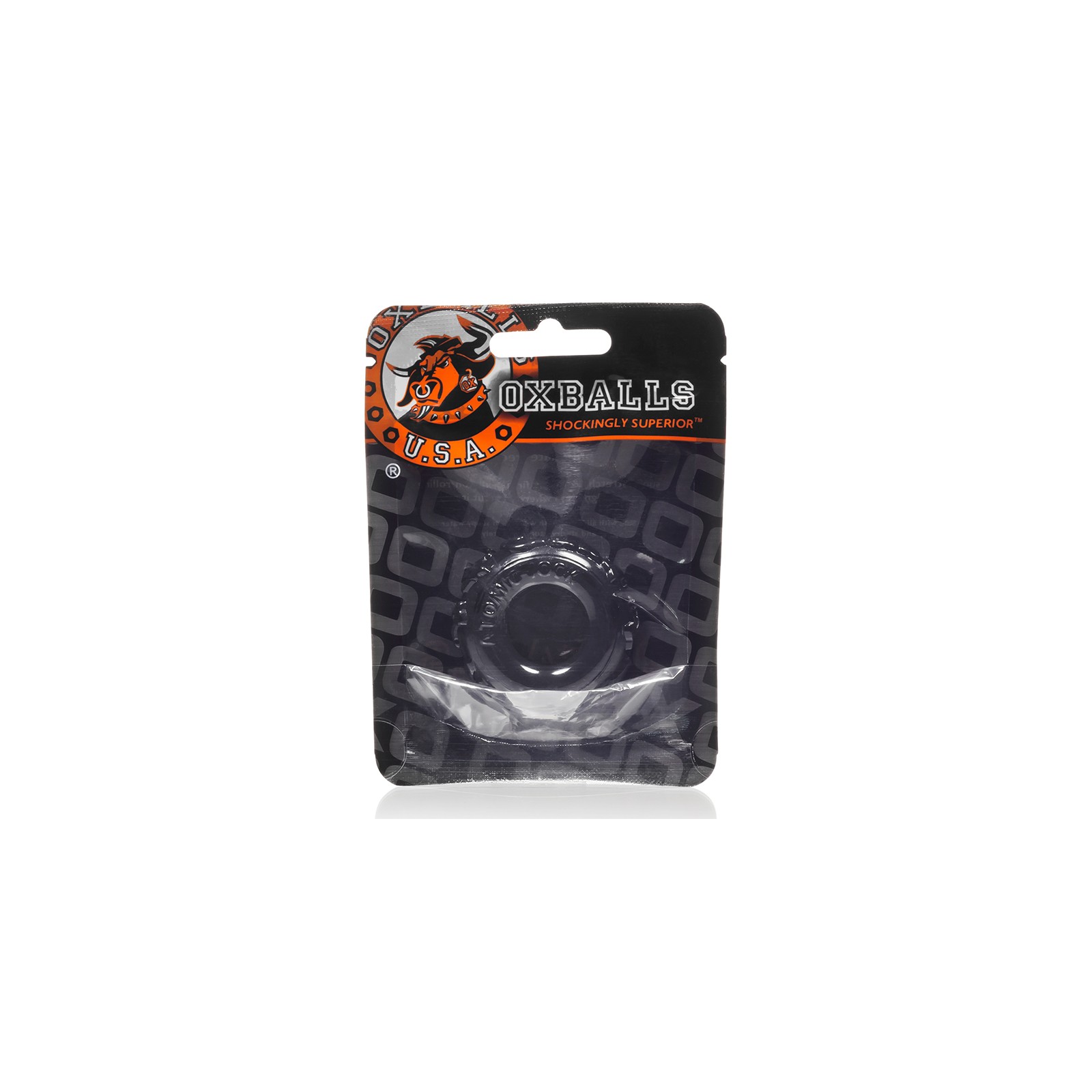 OxBalls Jelly Bean Cockring Black - Secure Your Pleasure