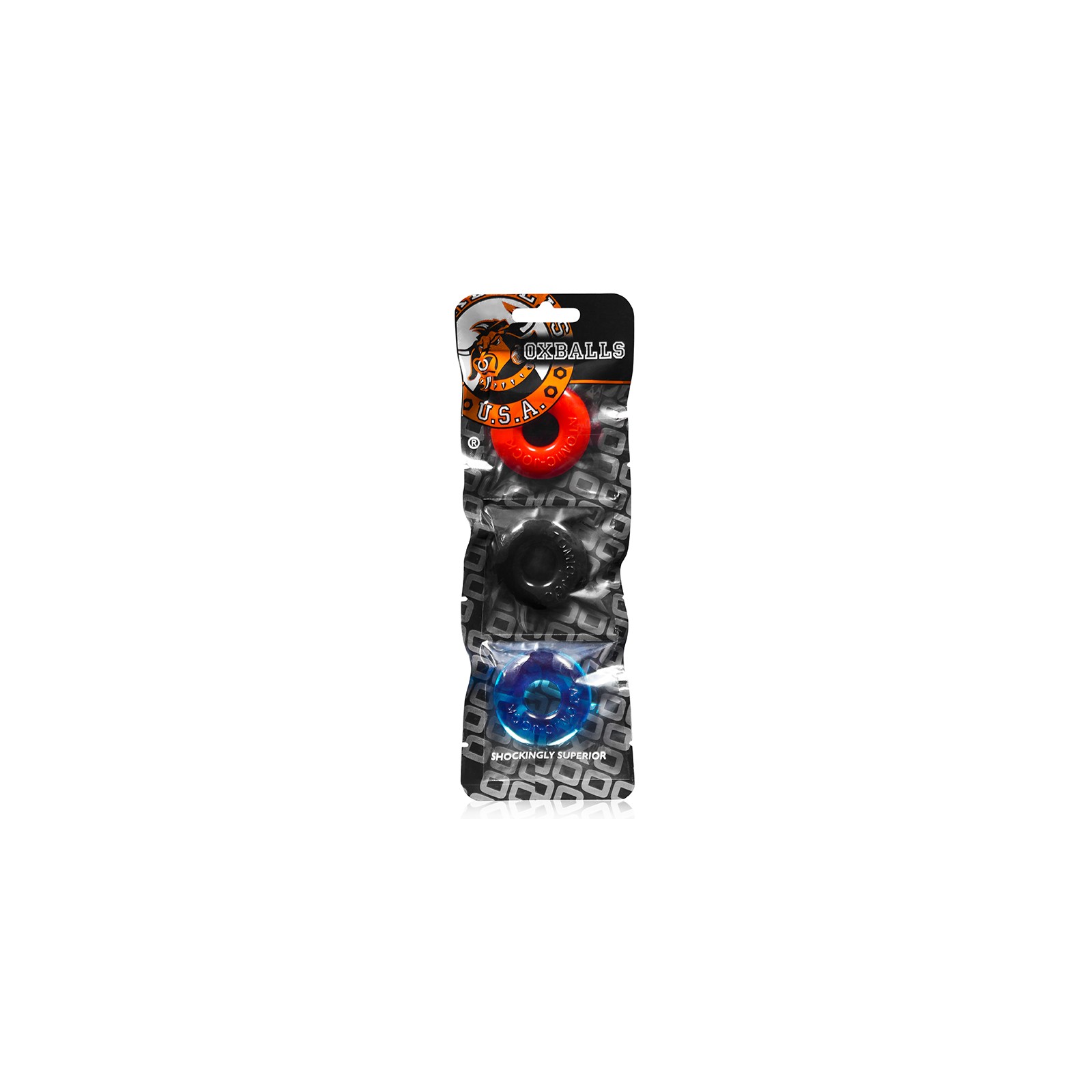 OxBalls Ringer 3-Pack Multicolor