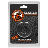 Cockring Clear OxBalls Sprocket para Máxima Comodidad