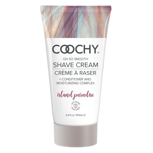 Crema de Afeitar Coochy Island Paradise para Piel Suave