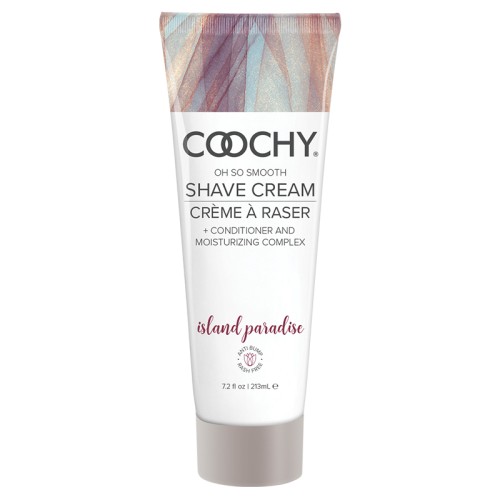 Coochy Island Paradise Shave Cream for Smooth Shaving