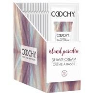 Coochy Shave Cream Island Paradise Display