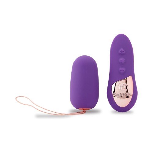 Huevo Petite de Control Remoto Nu Sensuelle Púrpura