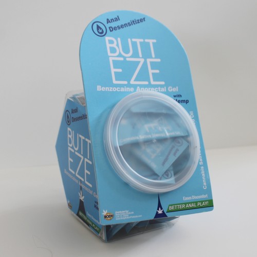 Bowl de Muestra Butt Eze Desensibilizante Anal 50 pcs para Máxima Comodidad