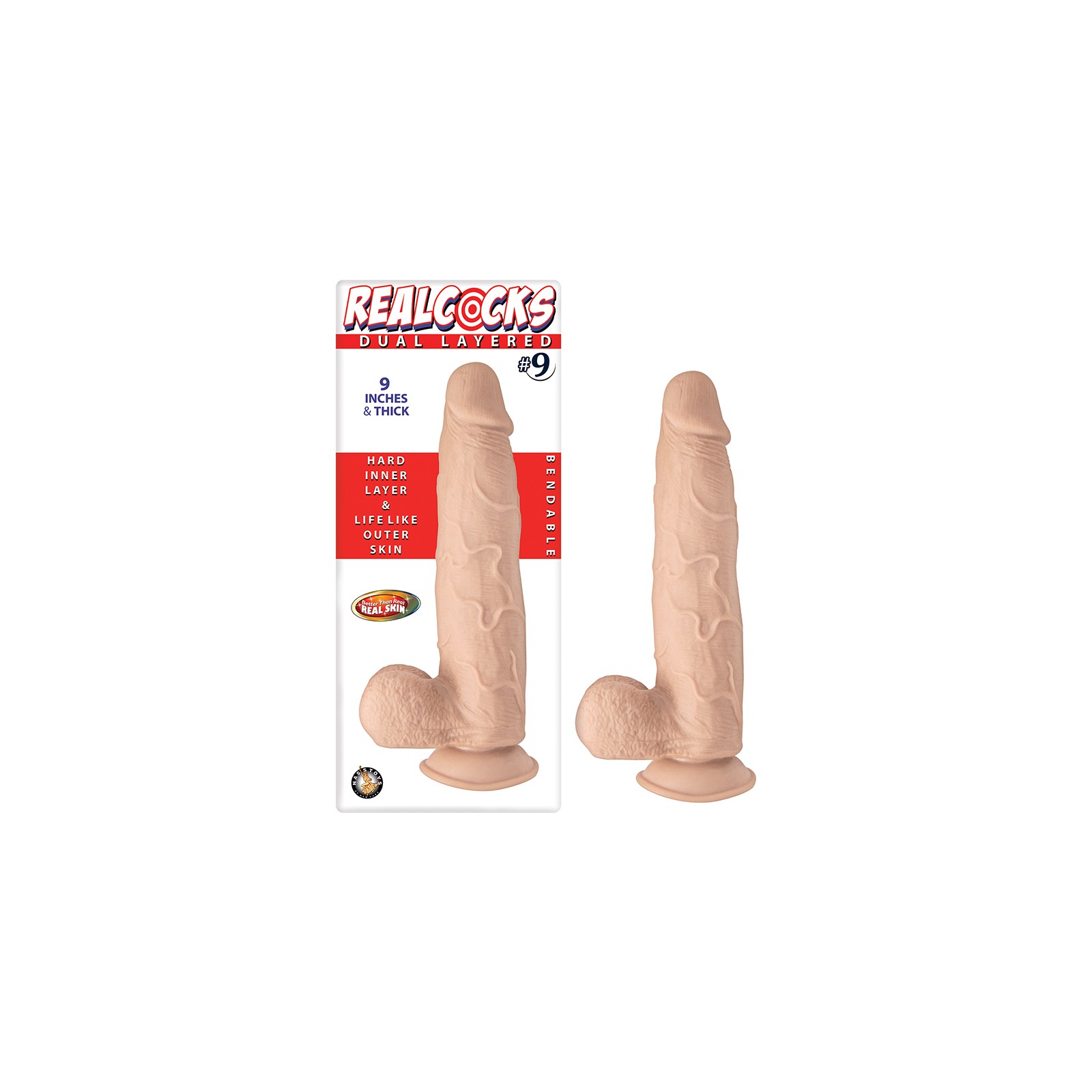 Dildo de Dos Capas Realcocks #9 para Placer Realista