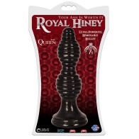 Plug Anal Vibrante Curve Toys Royal Hiney Negro