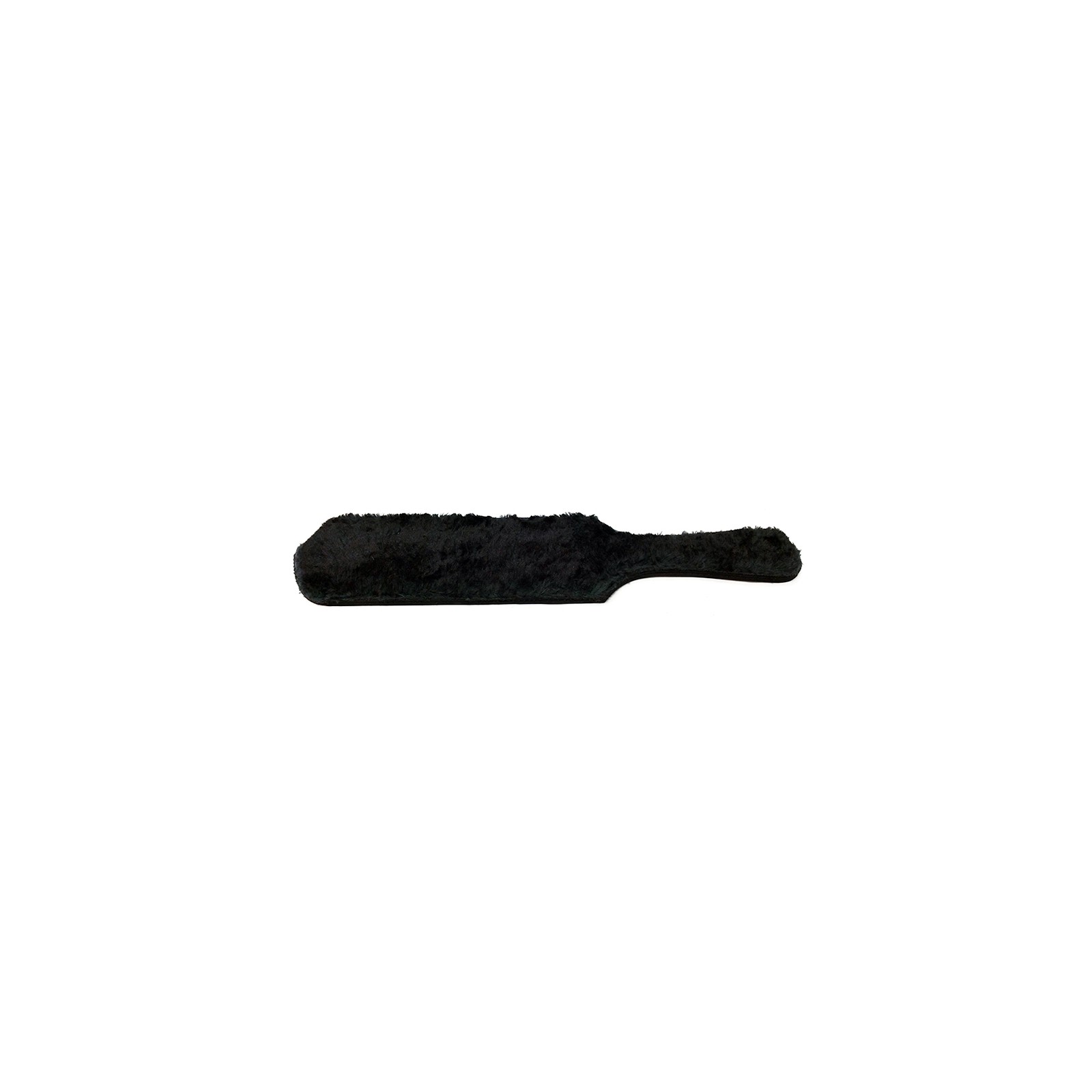 Rouge Fur-Trimmed Paddle Black - Sensory Delight