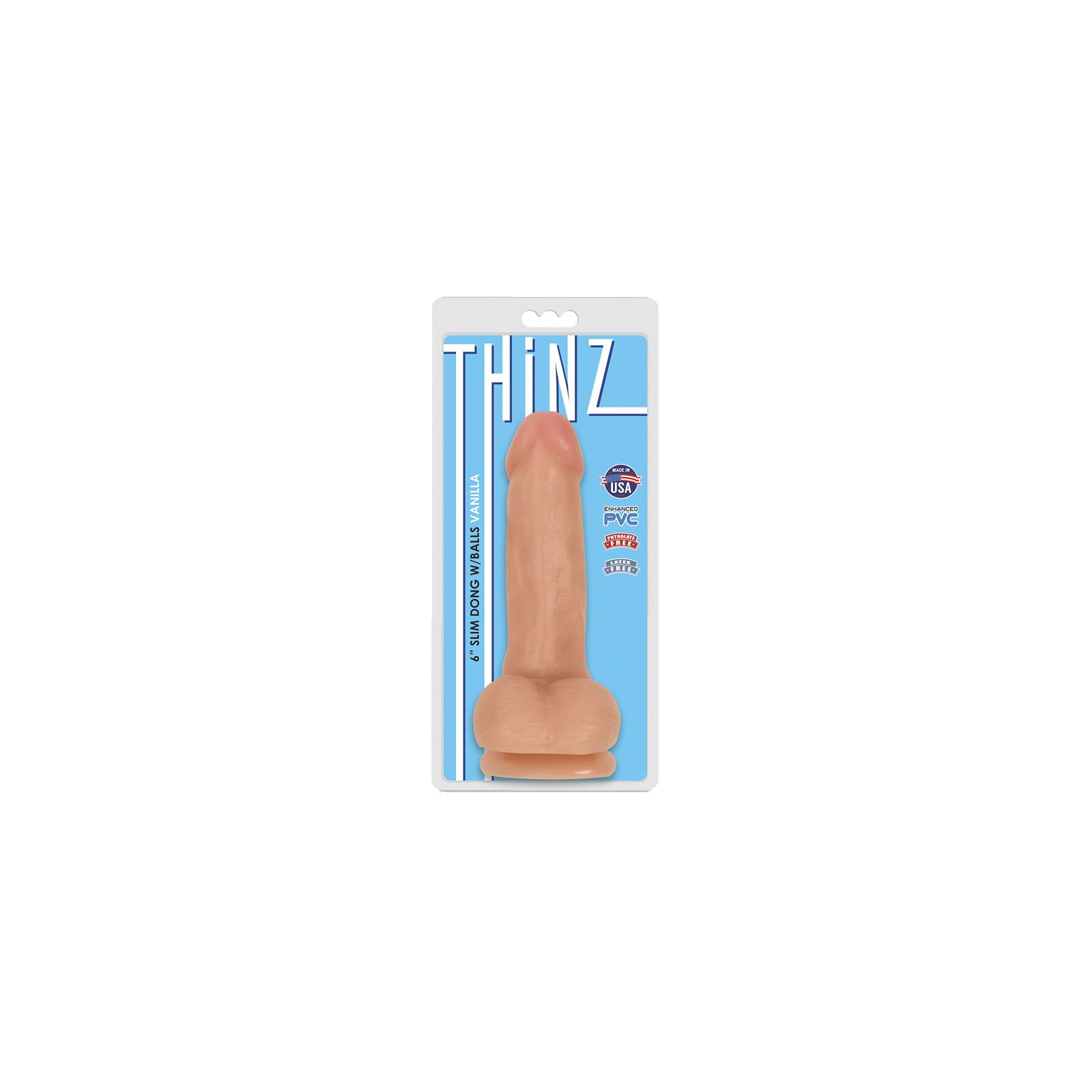 Dildo Slim con Ventosa Curve Toys