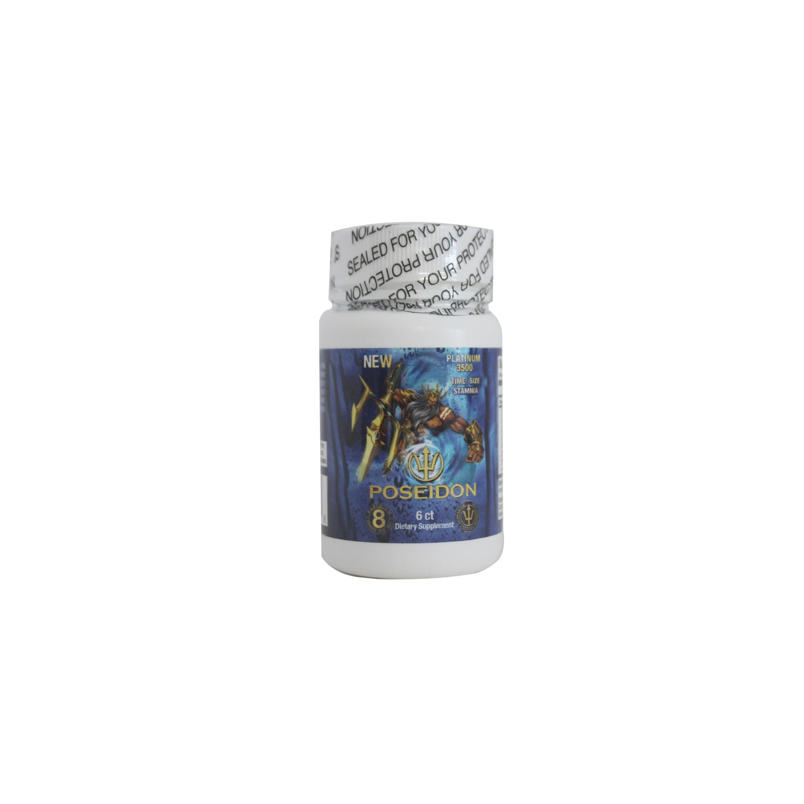 Poseidon Platinum 3500 Male Supplement - Boost Performance