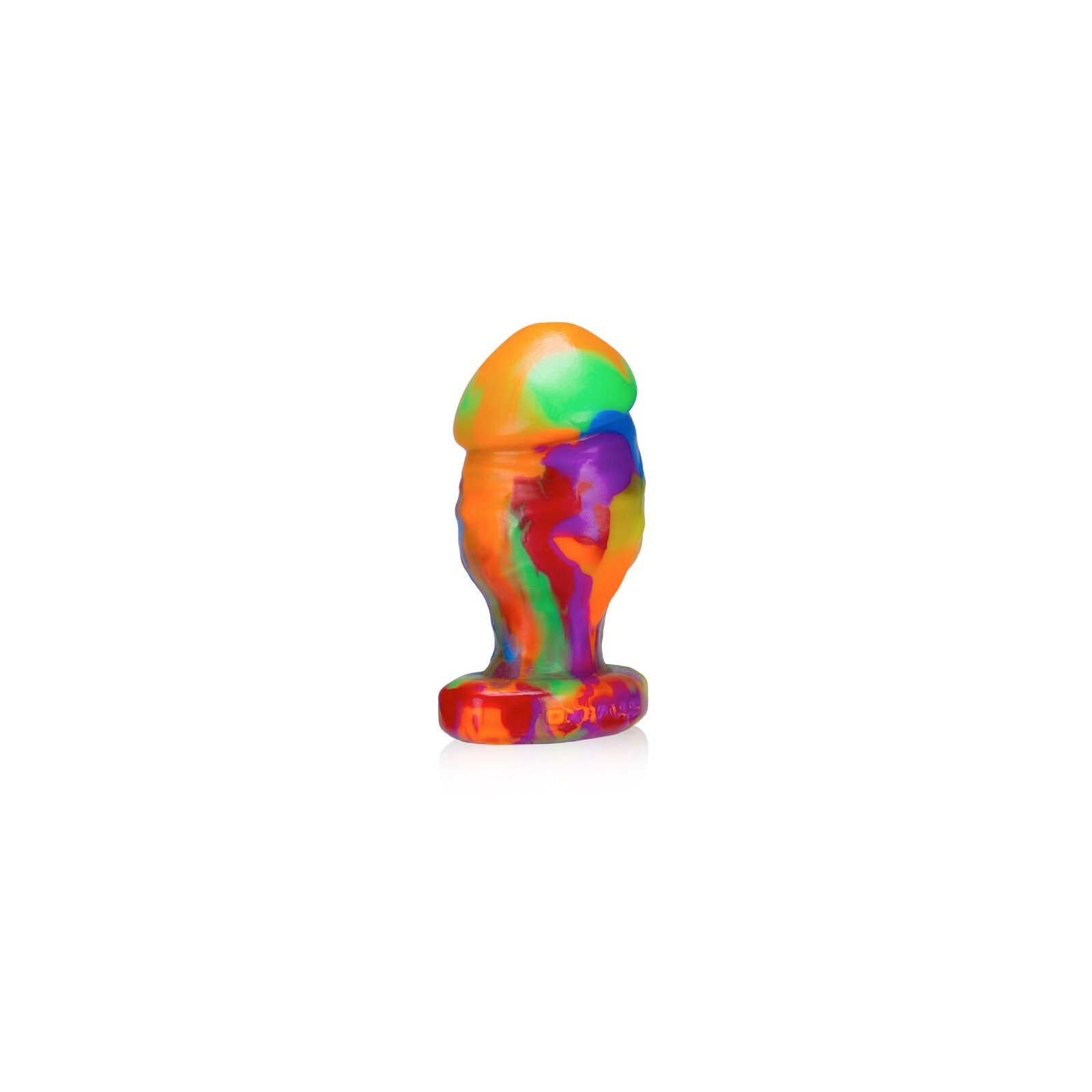 OxBalls Honcho-2 Buttplug Medium Rainbow - Smooth Experience