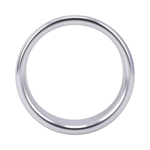 Rock Solid Brushed Alloy Ring