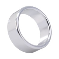 Rock Solid Brushed Alloy Ring