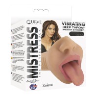 Stroker Bucal Vibrante para Placer de Garganta Profunda