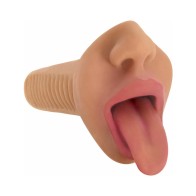 Vibrating Mouth Stroker for Deep Throat Pleasure