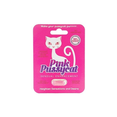 Pink Pussycat Mejorador Sensual Femenino para Placer Máximo