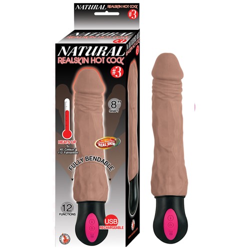 Natural Realskin Hot Cock #3 for Realistic Pleasure