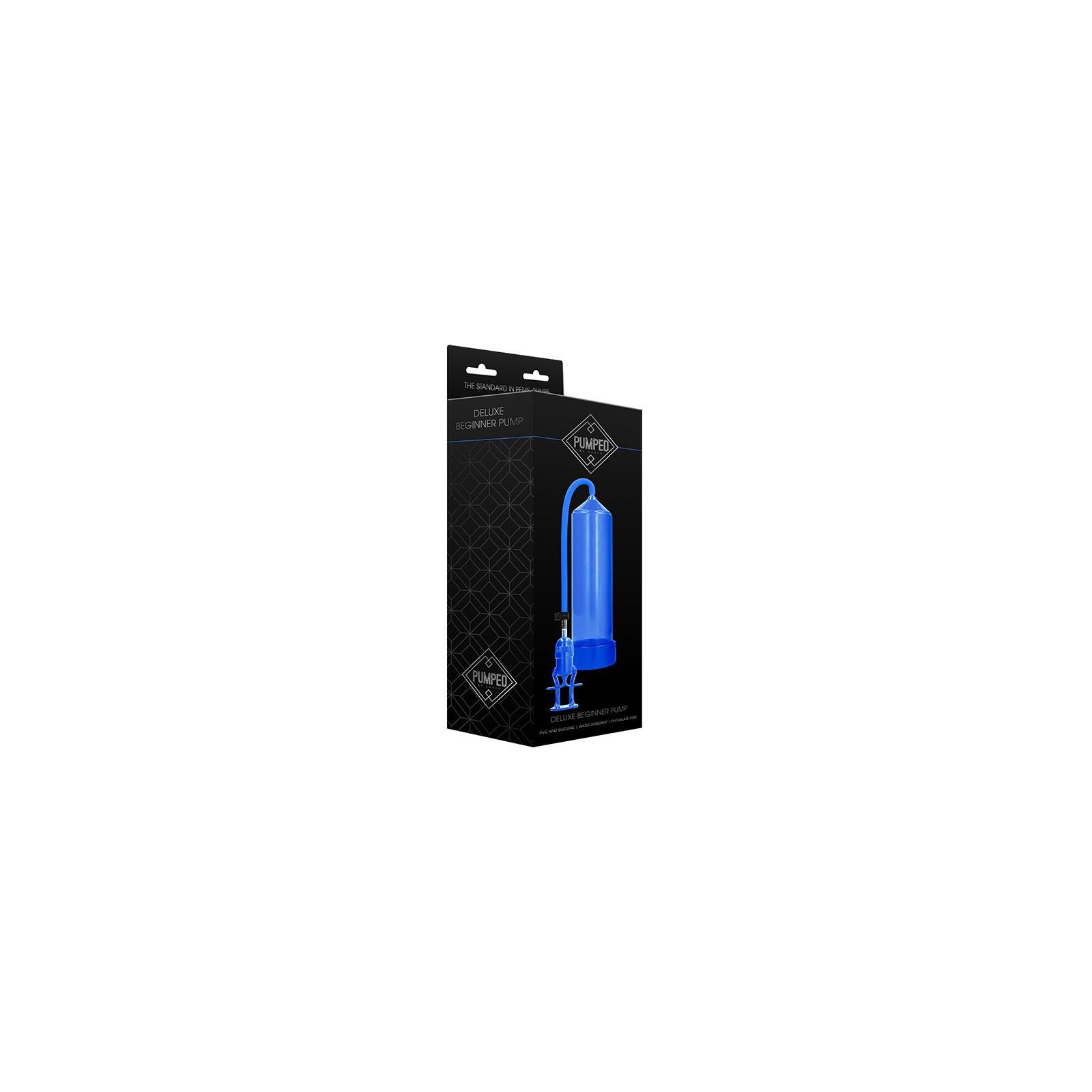 Pumped Deluxe Penis Pump Blue Beginner