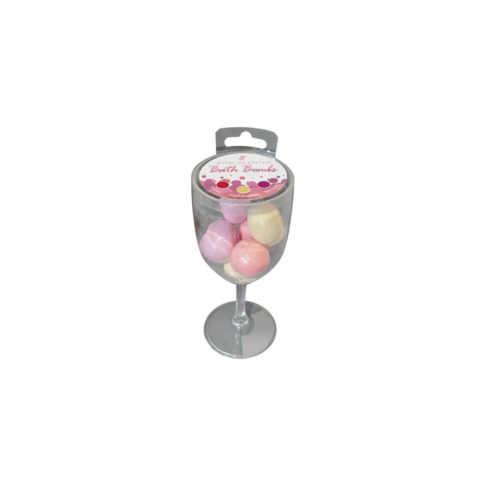 Wine Scented Bath Bombs Set (8pc)