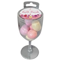 Wine Scented Bath Bombs Set (8pc)