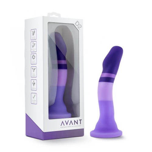 Dildo Avant D2 Purple Rain para Placer Elegante